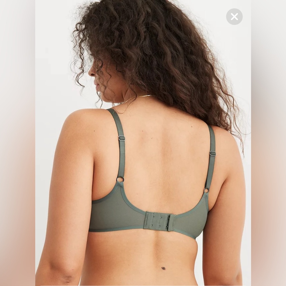 SMOOTHEZ Mesh Unlined Bra NWT - Picture 2 of 7